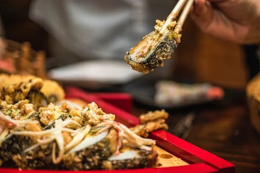 maki tempura crevette