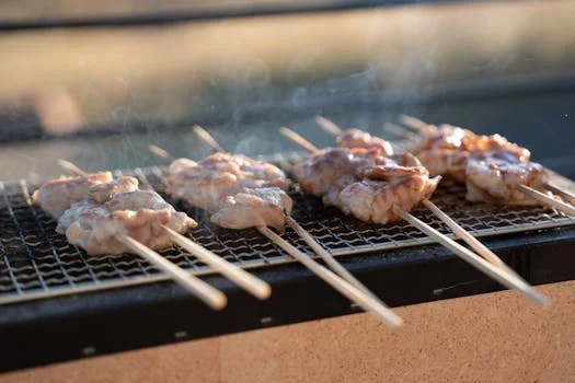 yakitori poulet grillé